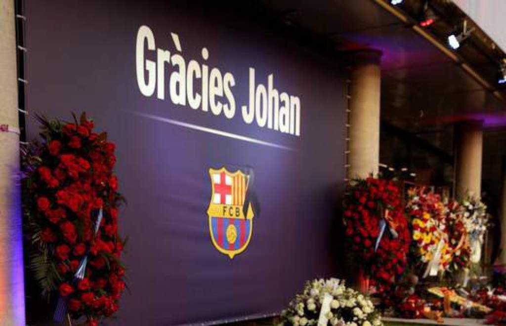 Ante el Real Madrid, el Barça lucirá en su camiseta la leyenda ‘Gràcies Johan’