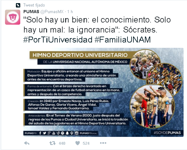 Pumas le responde al “Jefe” Boy