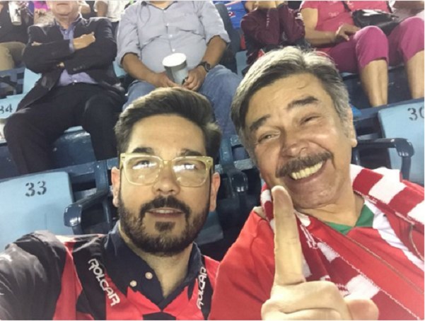 Aficionados del Cruz Azul agreden al comediante Jorge Ortiz de Pinedo
