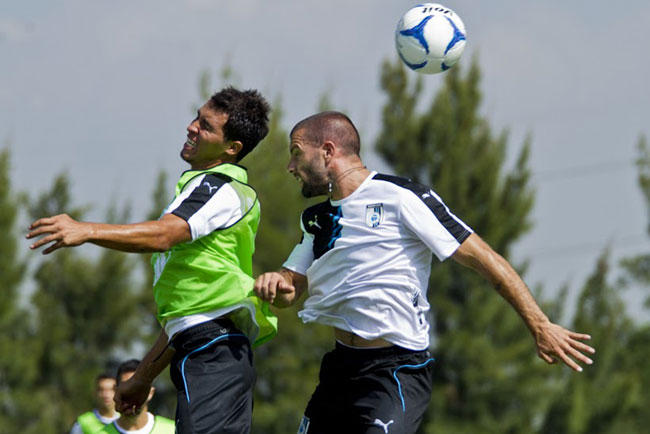 Querétaro entrenó en las instalaciones de El Cerrito