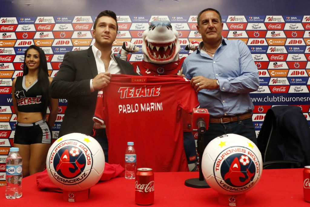 Pablo Marini es el nuevo técnico de los Tiburones Rojos del Veracruz