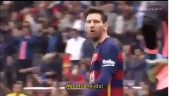 ‘Andate Boludo, andate ahora, huevón’, Messi respondió a provocaciones (video)
