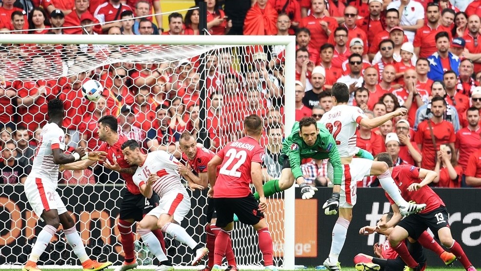 Madruga Suiza y con gol tempranero vence 1-0 a Albania