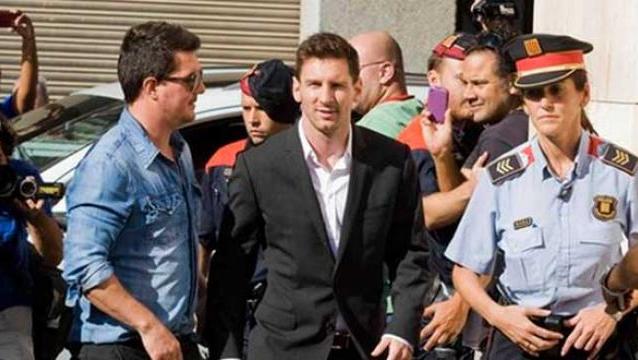 Acude Lionel Messi a juicio en Barcelona