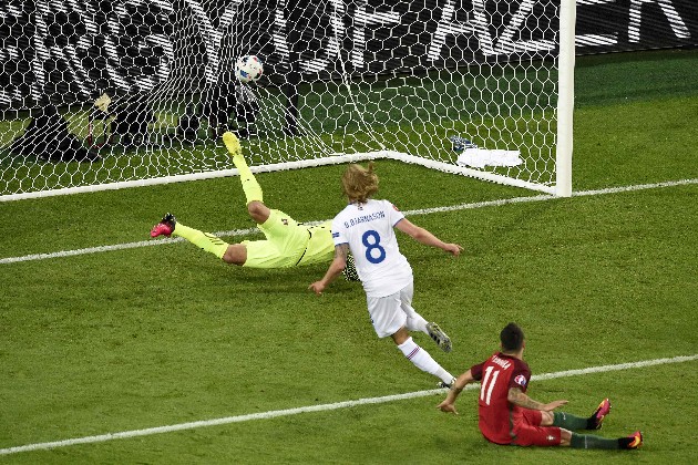 Islandia le saca el empate a Portugal e inicia con el pie derecho en Eurocopas