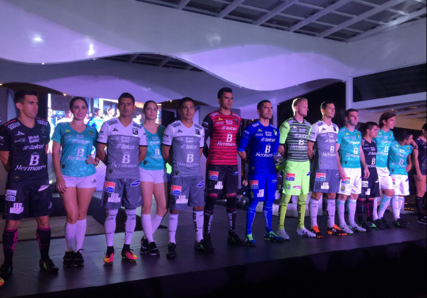 León y Morelia presentaron sus nuevos uniformes para el Apertura 2016