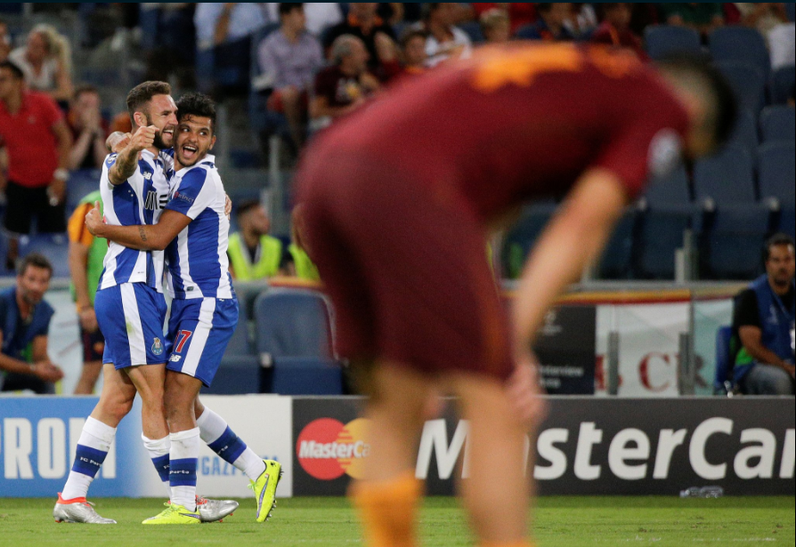 Checa los goles de Layún y ‘Tecatito’, en el triunfo del FC Porto como visitante ante la Roma