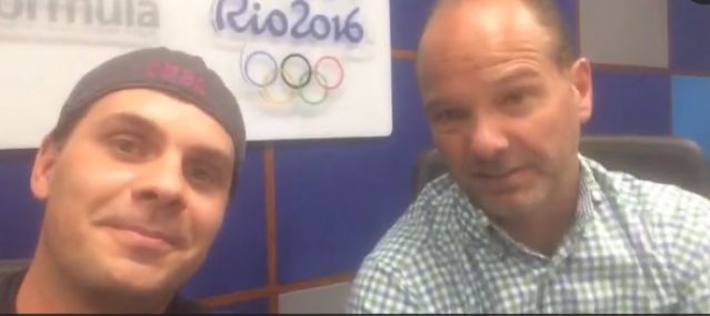 Martinolli y Luis García transmiten Juegos Olímpicos para radio y presumen que están en Río de Janeiro