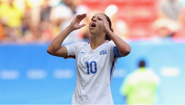 ¡Oh, my God!… la multicampeona Estados Unidos es eliminada por Suecia en el futbol femenil