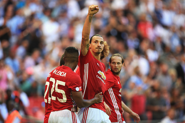 El Manchester United gana la Community Shield con gol de Zlatan Ibrahimovic