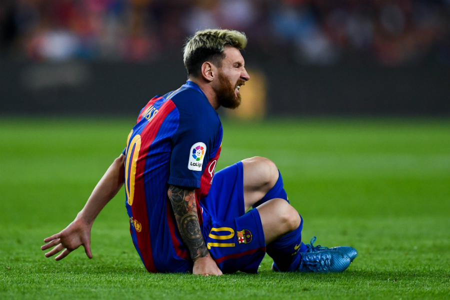 Barcelona pierde a Lionel Messi por lesión