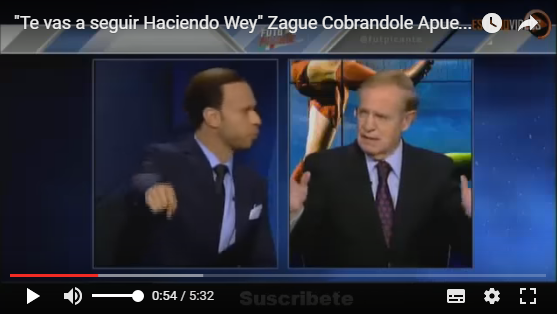 Llaman ‘wey’ a José Ramón Fernández en plena transmisión de programa en ESPN