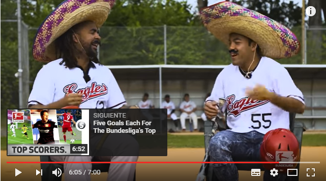 Entre sombreros y beisbol… La divertida entrevista de Marco Fabián para la Bundesliga (video)