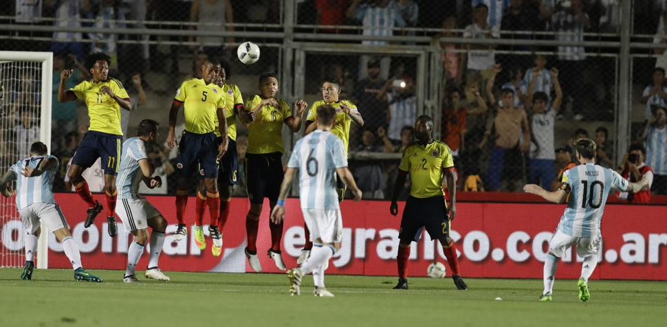 Argentina golea a Colombia. Los goles, resultados y posiciones en la eliminatoria de la Conmebol (videos)