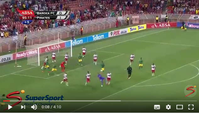 Portero hace golazo de chilena y le da el empate a su equipo en el minuto 95 (video)