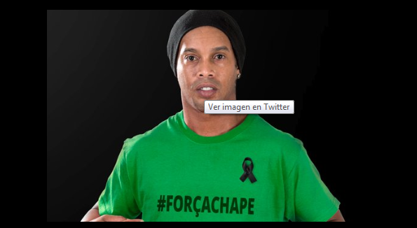 La indirecta del Chapecoense a Ronaldinho