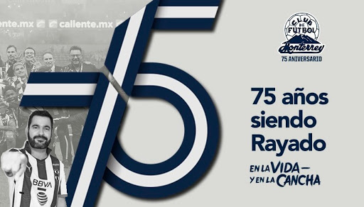 Presenta Rayados su playera del 75 aniversario