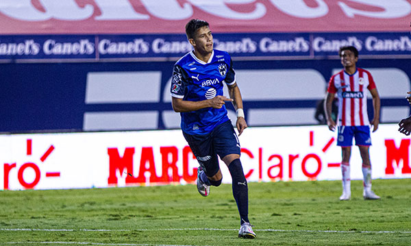 Con golazo de Maxi Meza incluido, Rayados venció 1-2 al Atlético de San Luis en la jornada 11 del Guard1anes 2020 (VIDEO)