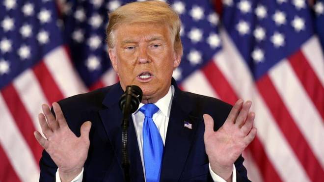 ‘Nos están tratando de robar la elección’: Donald Trump