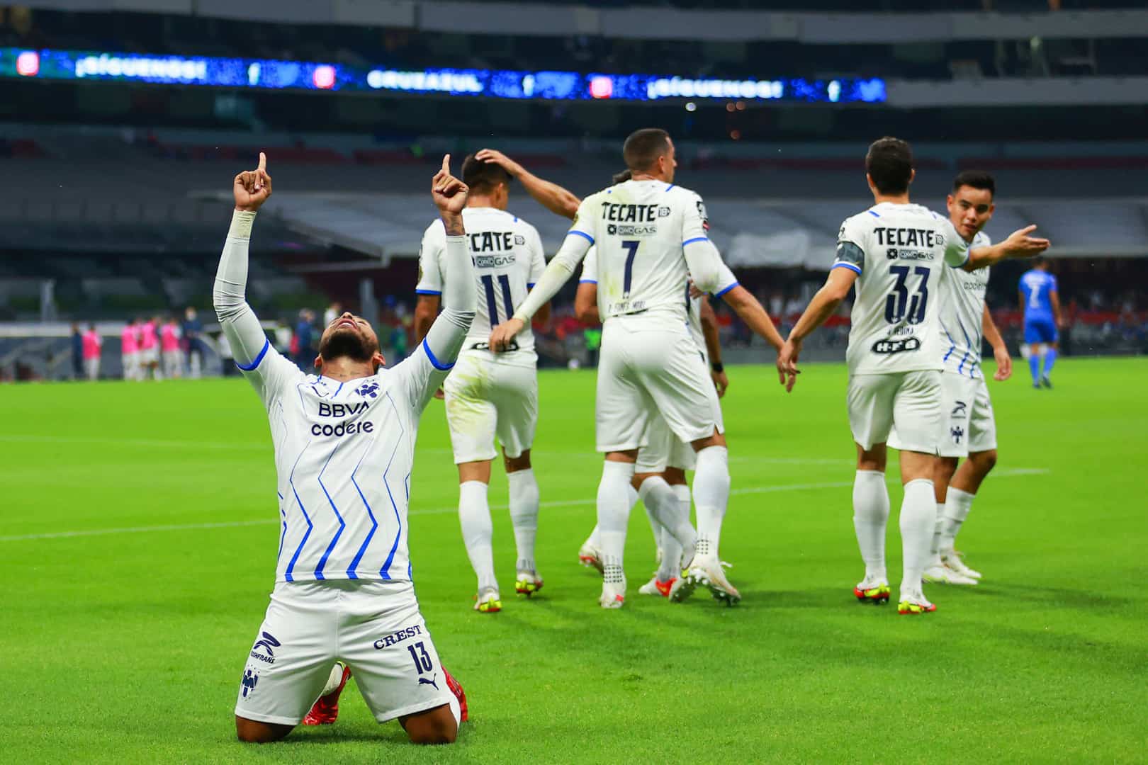Rayados arrolla a Cruz Azul y va a la Final de la Concachampions