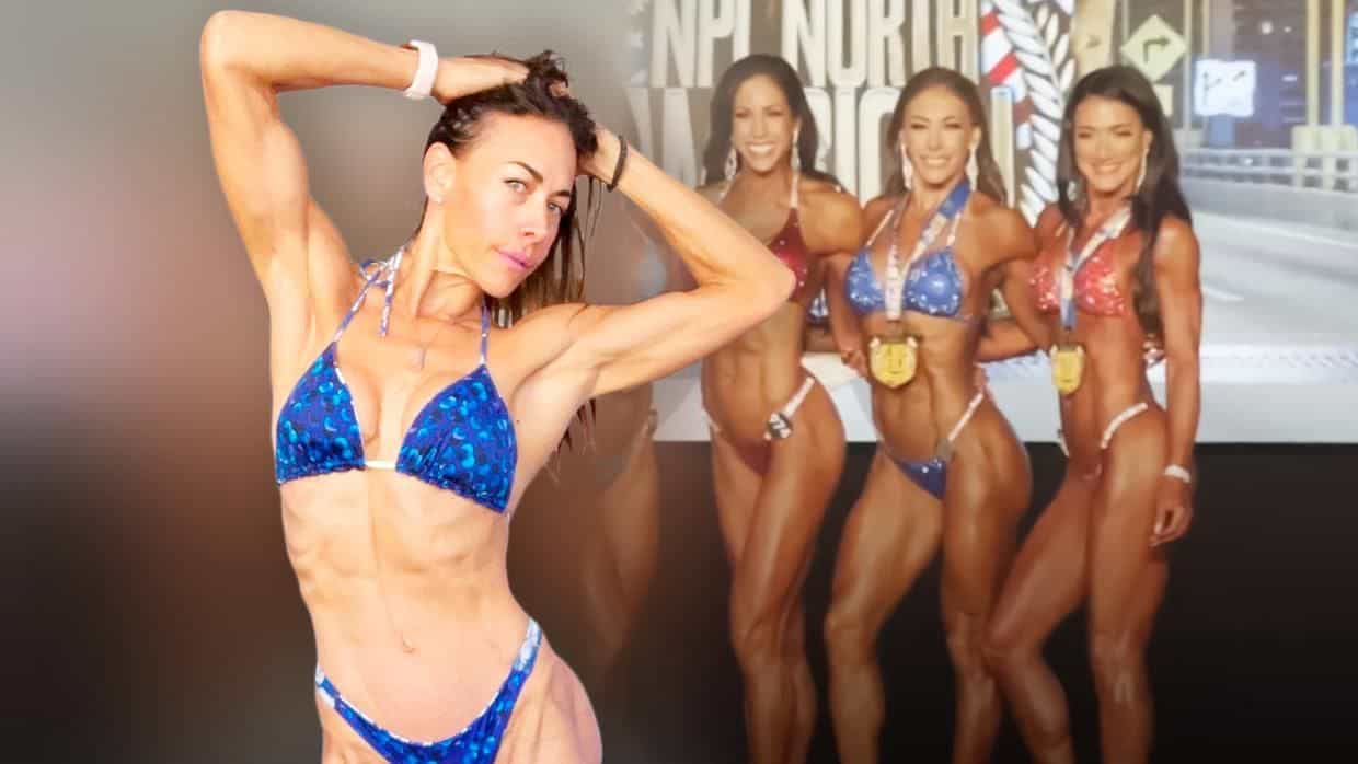 Vanessa Guzmán brilla en fisicoculturismo