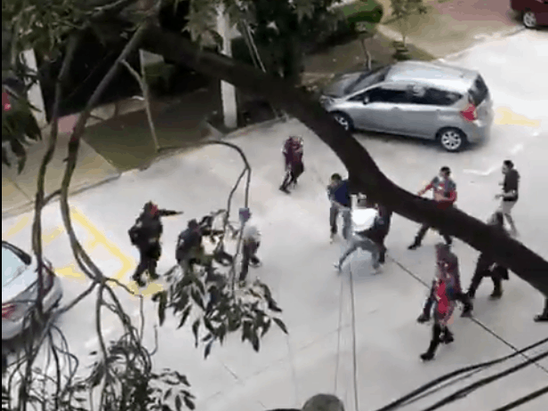 Reportan pelea entre aficionados tras el Atlante vs Celaya.
