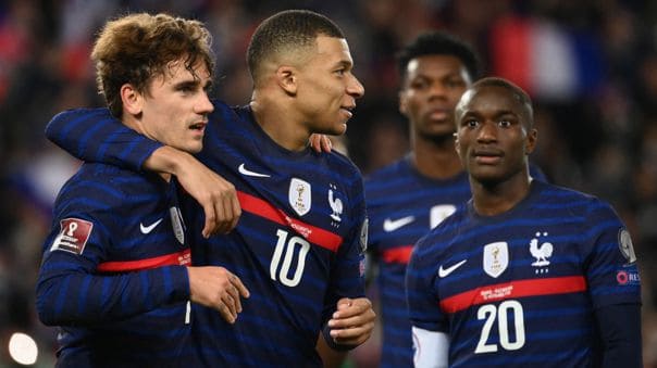 Francia golea a Kazajistán y asegura su pase a Qatar 2022