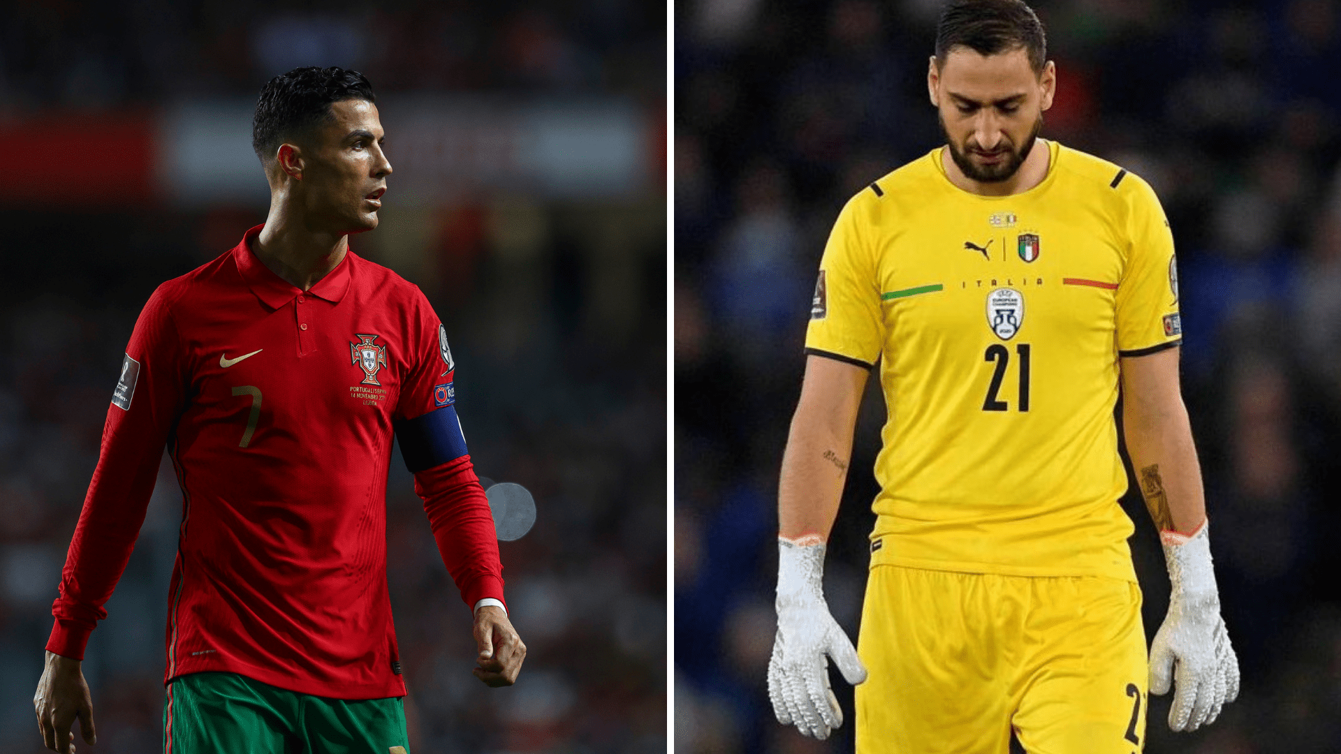 ¿Italia o Portugal? Solo uno podrá ir a Qatar 2022