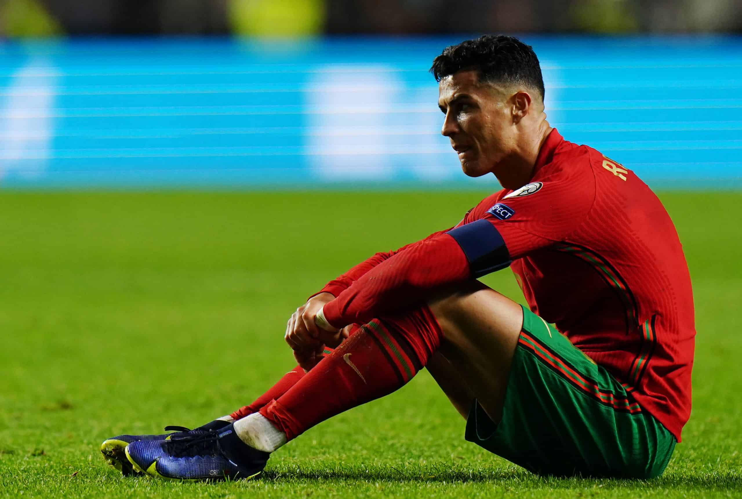 Cristiano Ronaldo destruido tras derrota ante Serbia