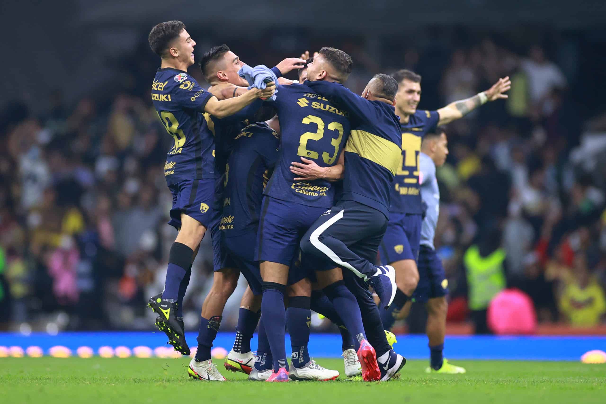 Pumas elimina al América en el Azteca