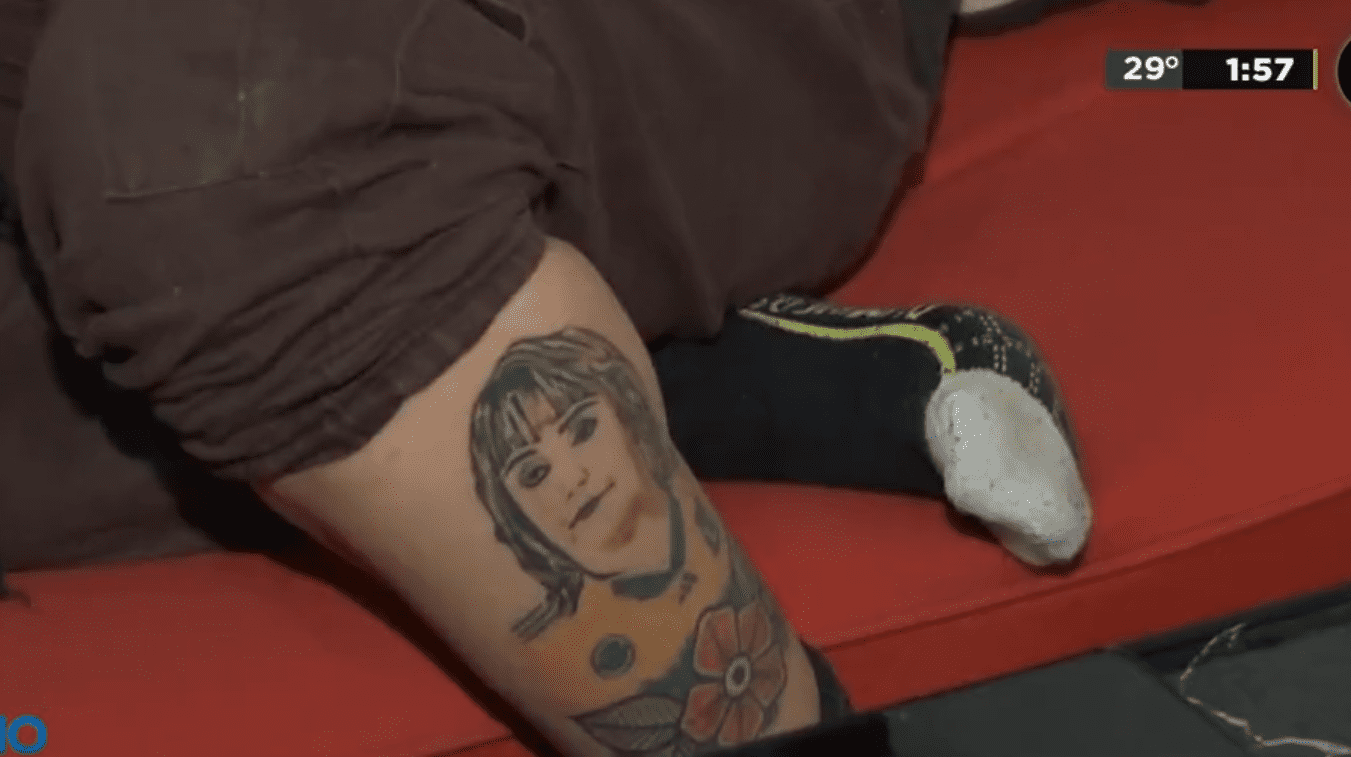 Joven se tatuó el rostro de María Julia tras festejo de Tigres