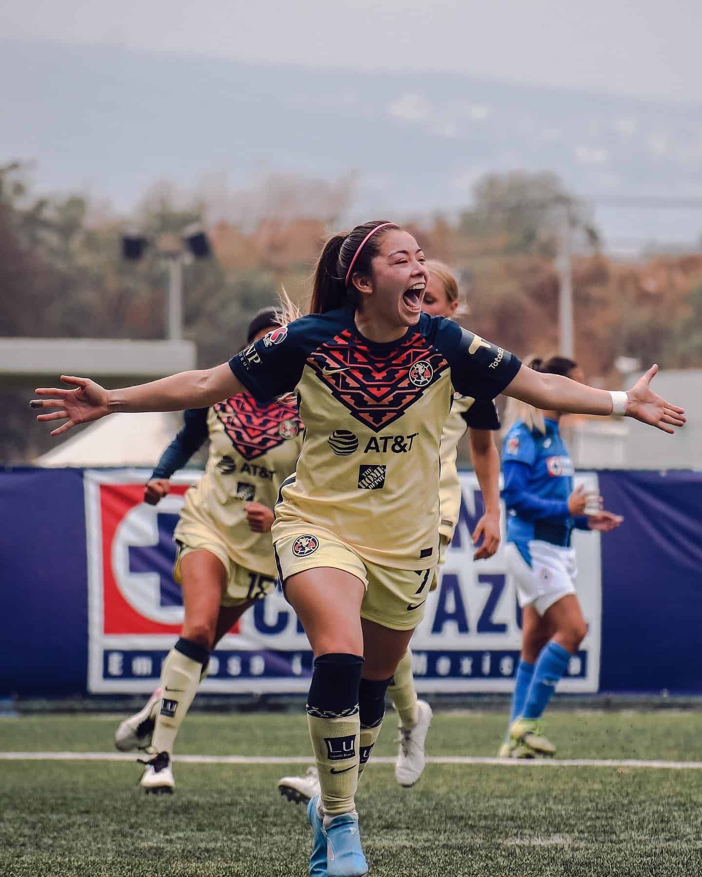 Katty Martínez llega a sus 100 goles en la Liga MX Femenil