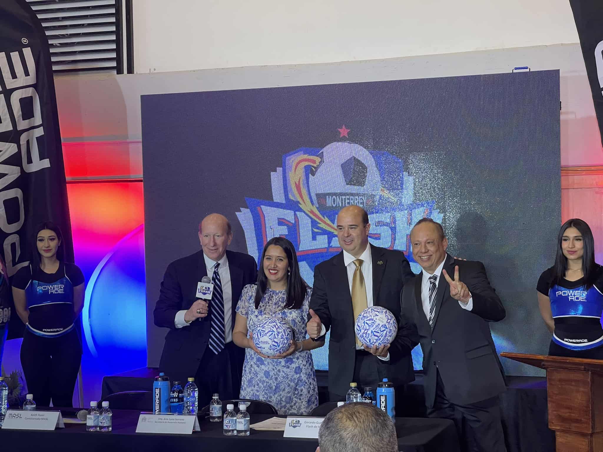 Vuelve el Monterrey Flash para la temporada 2022-2023 de la MASL