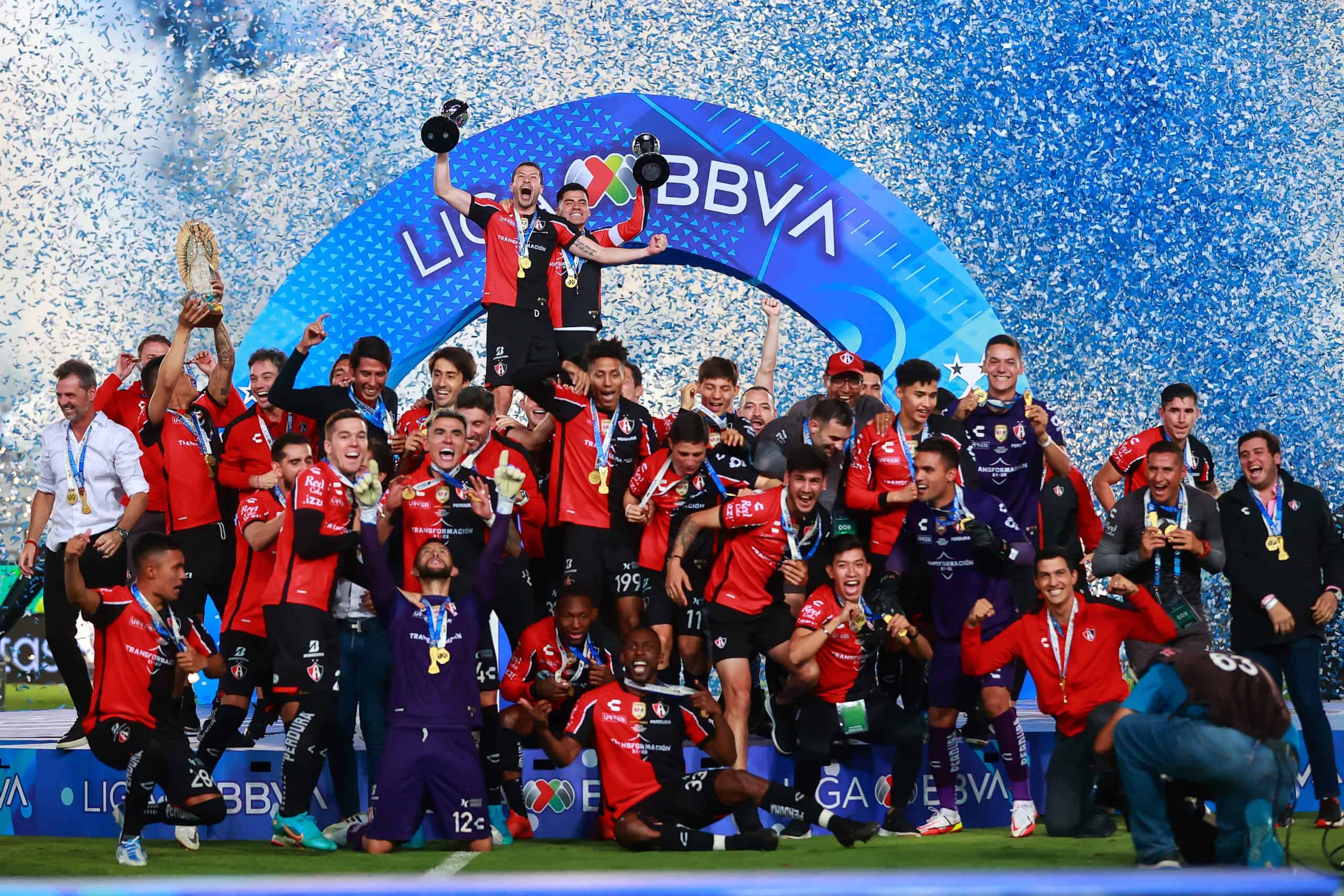 Atlas es bicampeón de la Liga MX