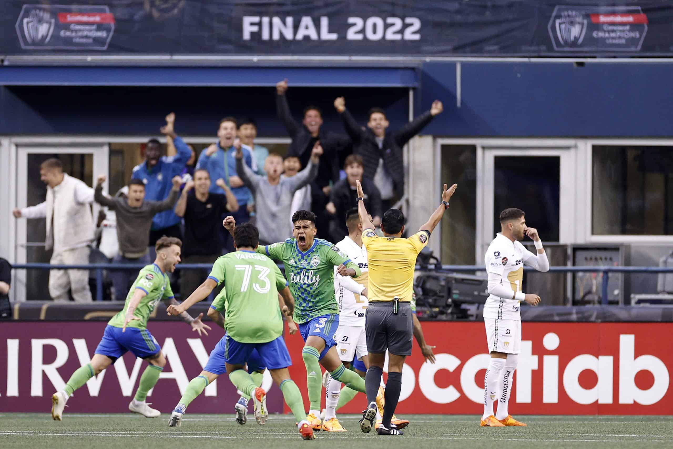 Seattle Sunders golea 3-0 a Pumas y es el nuevo campeón de la CONCACAF