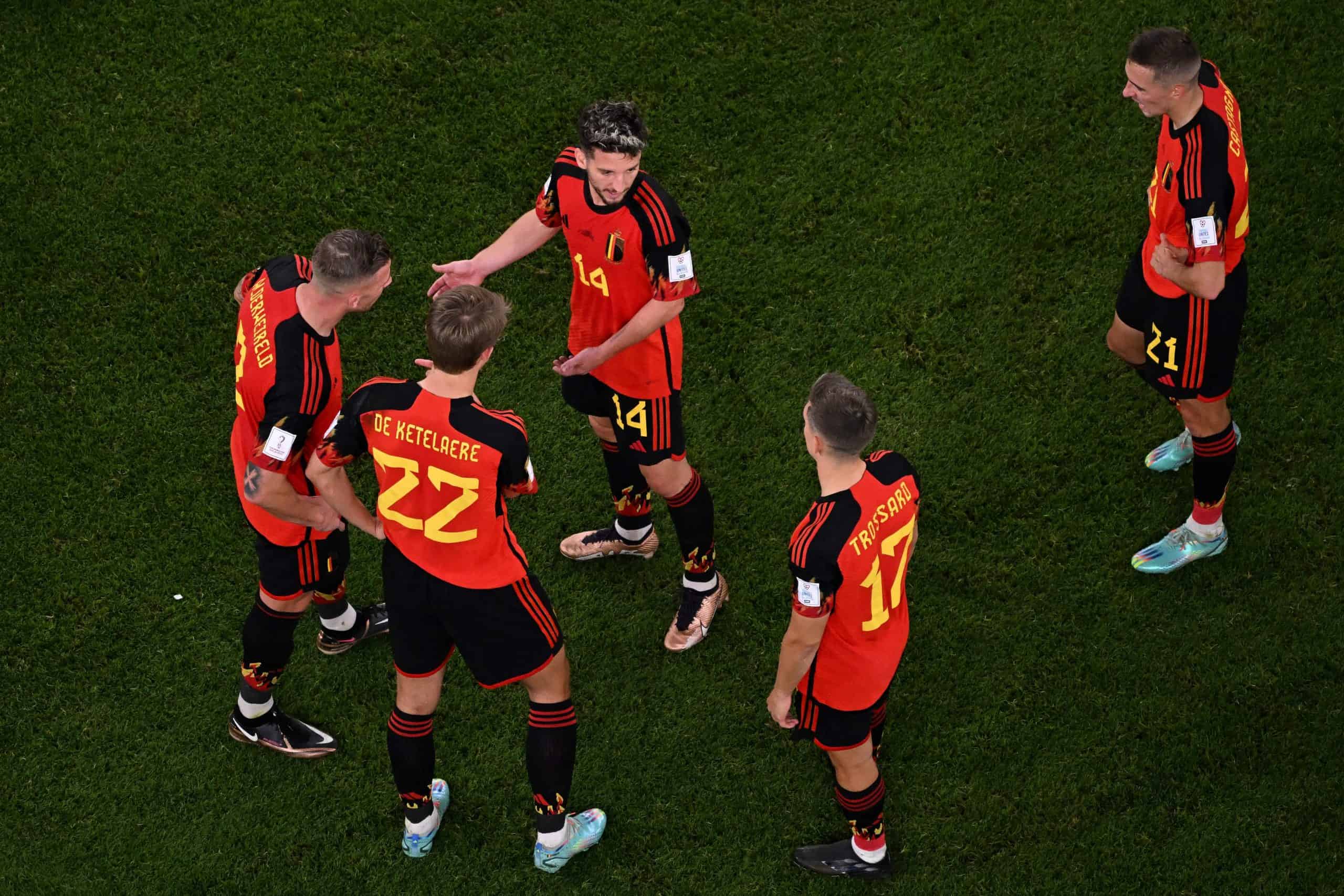 Estalla pelea en el interior de la Selección Belga