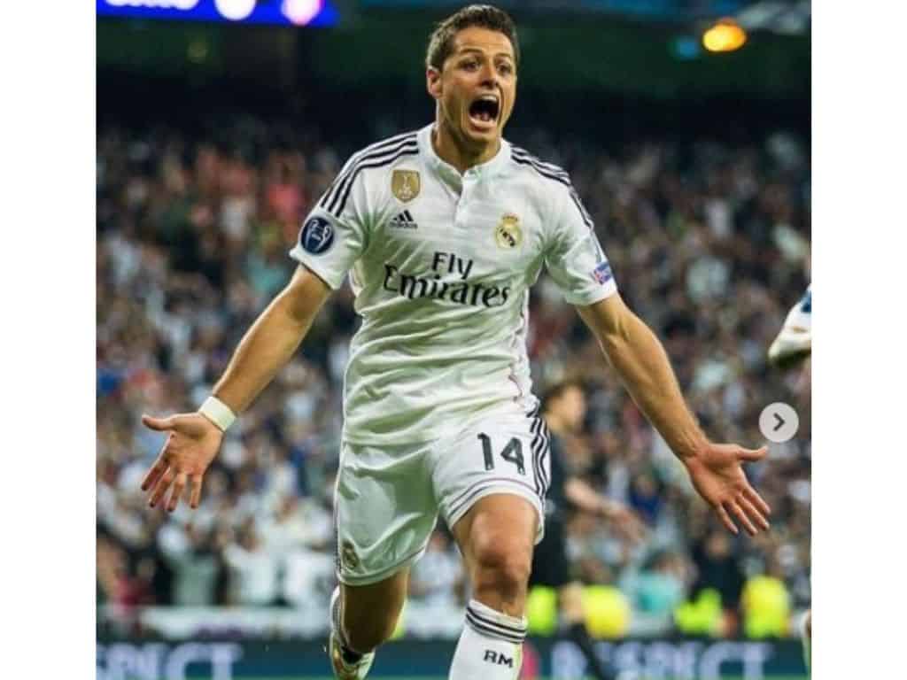 El Real Madrid recuerda al Chicharito