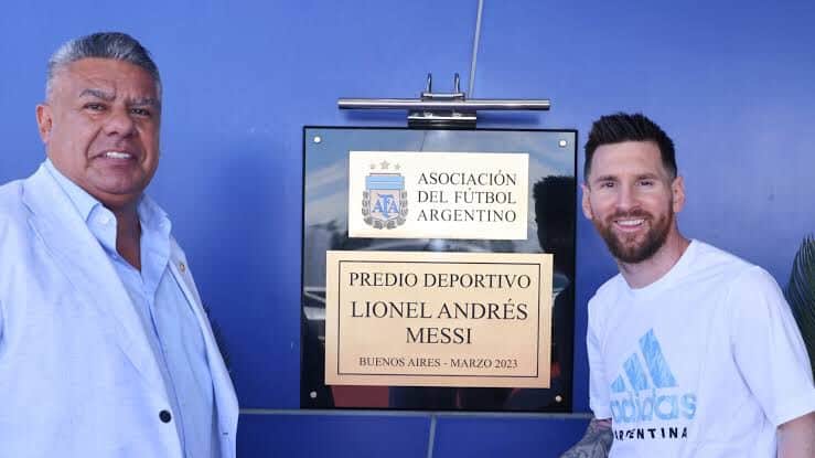 Homenaje a Lionel Messi: centro de entrenamiento de Argentina lleva su nombre
