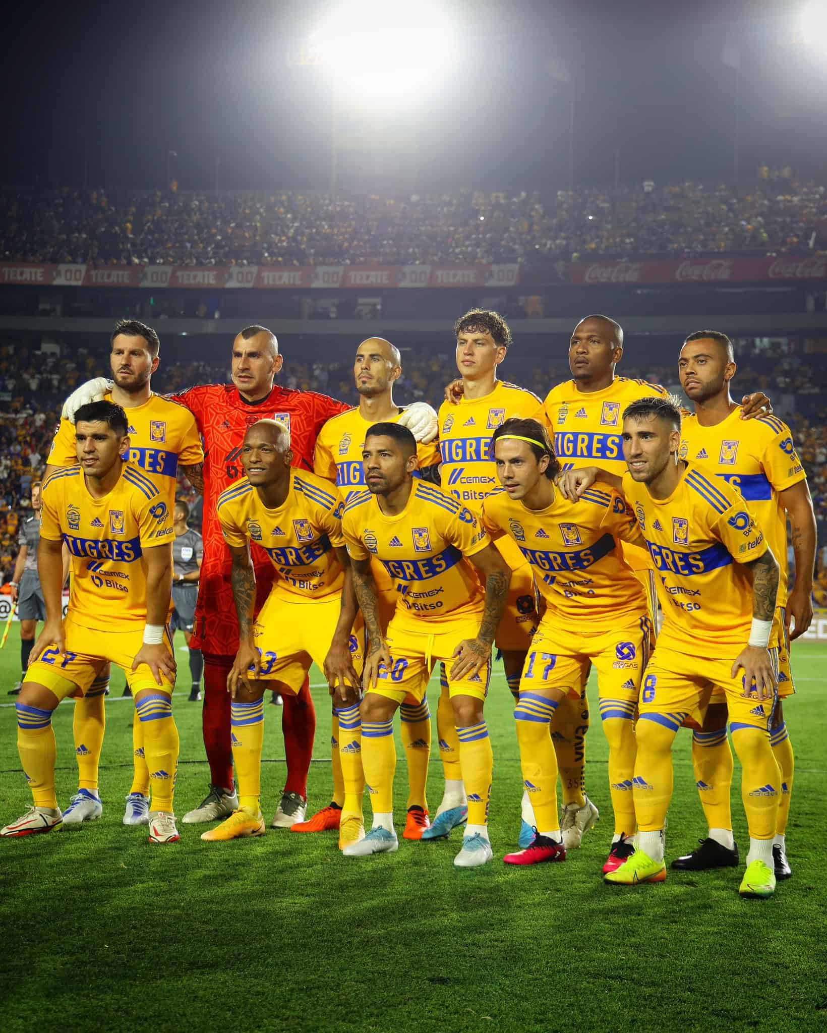 El XI de Tigres para el juego de Ida de la Final del Clausura 2023