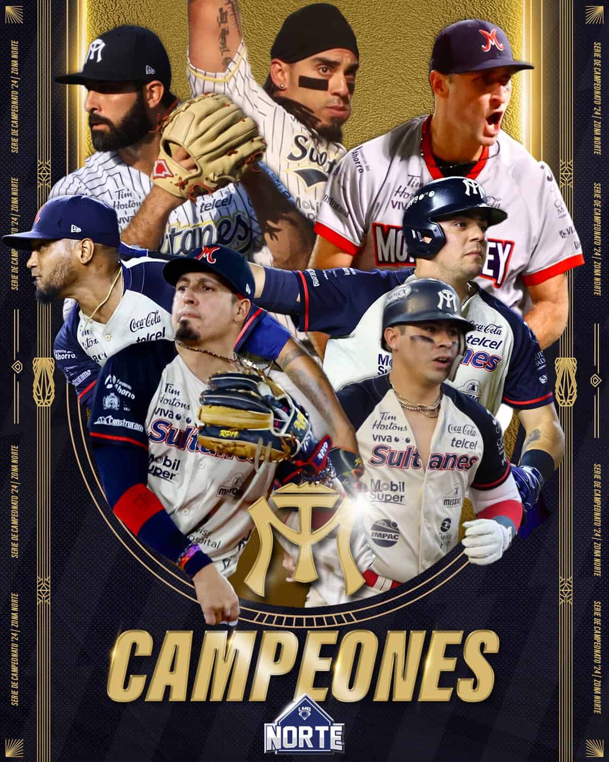 Sultanes de Monterrey ya se encuentran instalados en la Serie del Rey