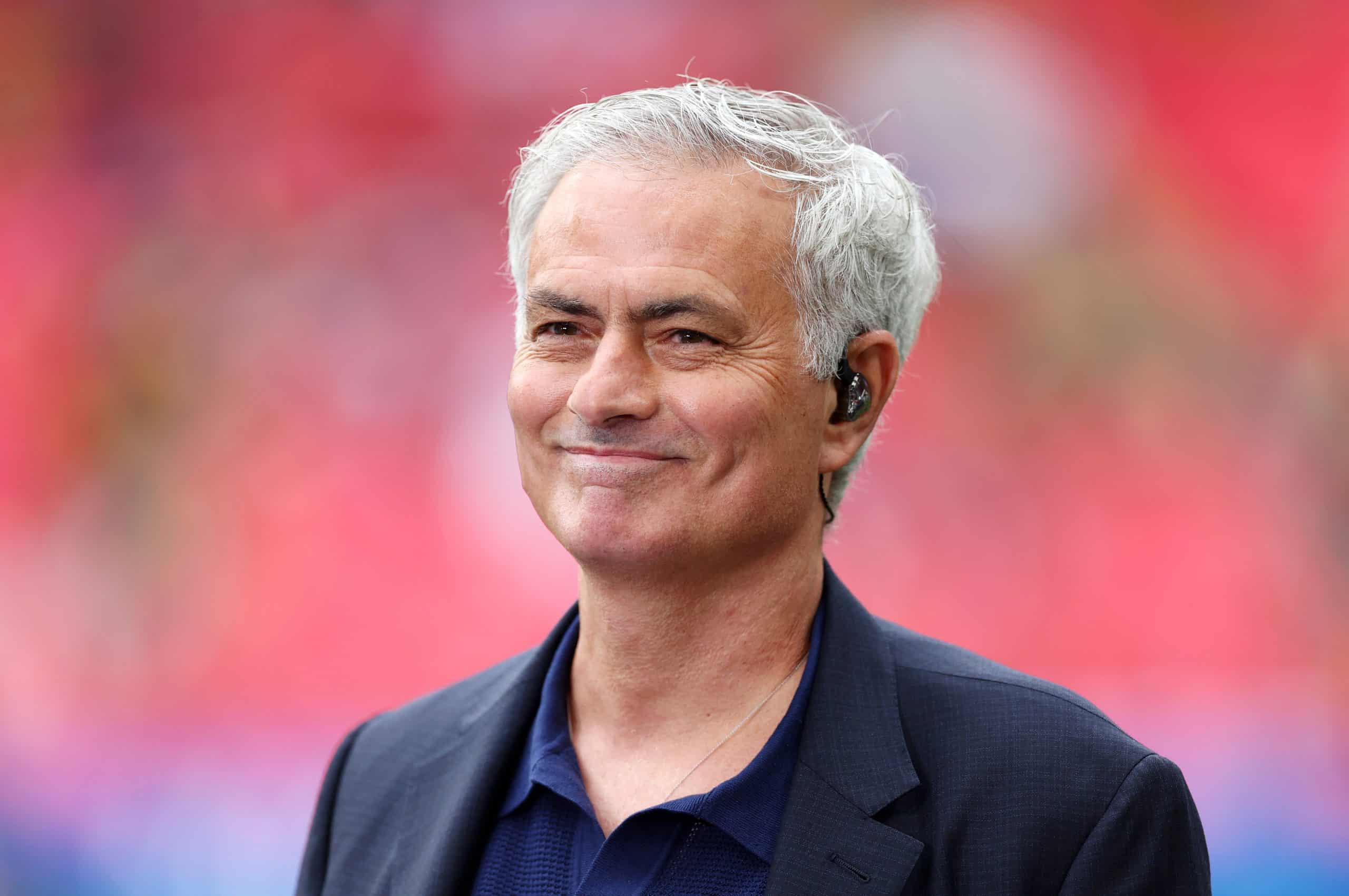 Mourinho asistente en el Barcelona