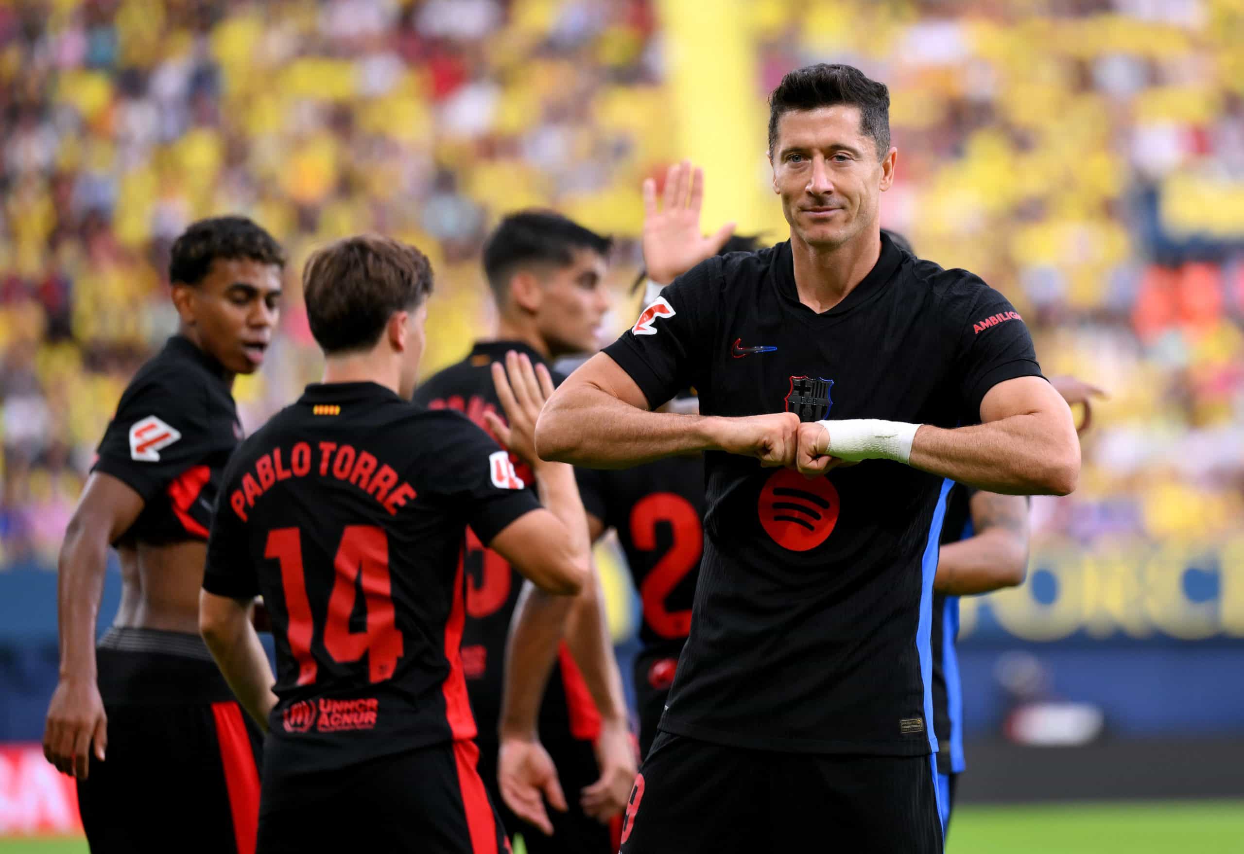 La lesión que casi aleja a Lewandowski de las canchas