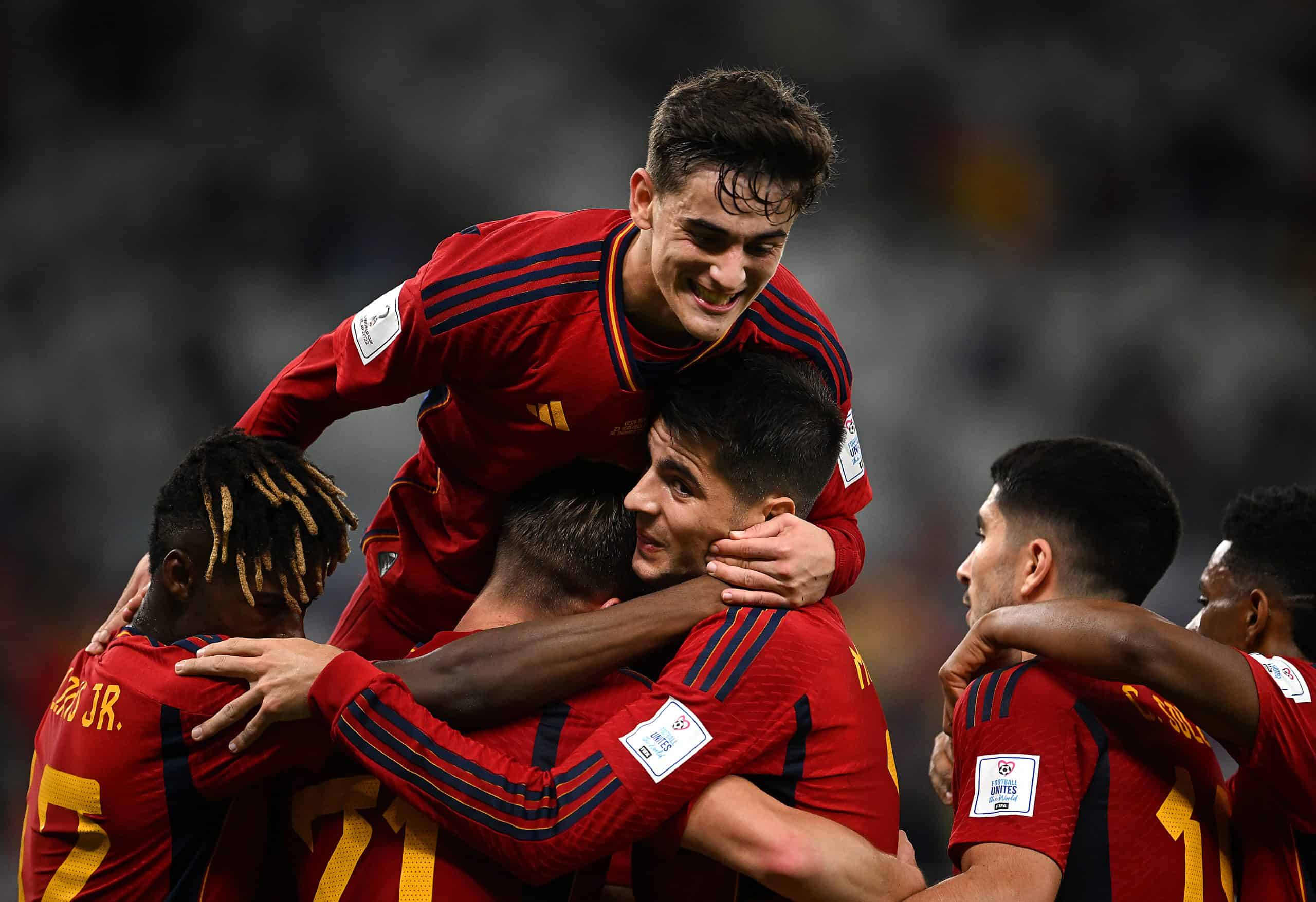 El histórico 7-0 de España sobre Costa Rica
