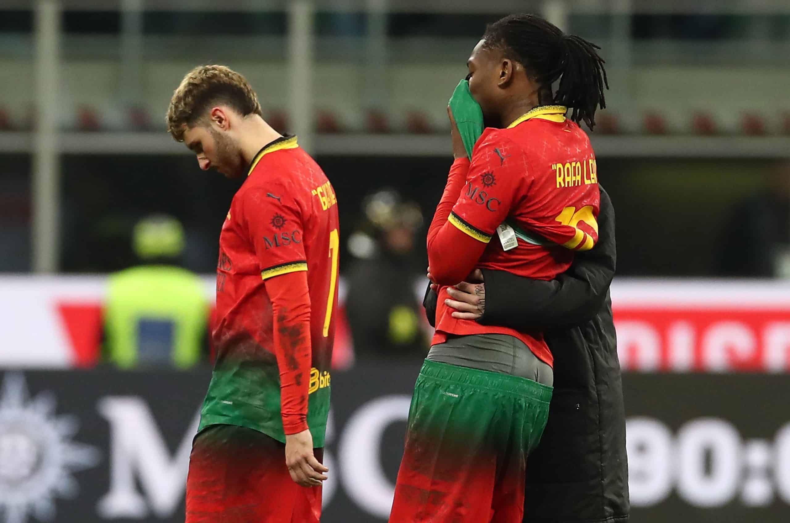 Crisis en el Milan: La afición abandona al equipo en plena lucha por Europa