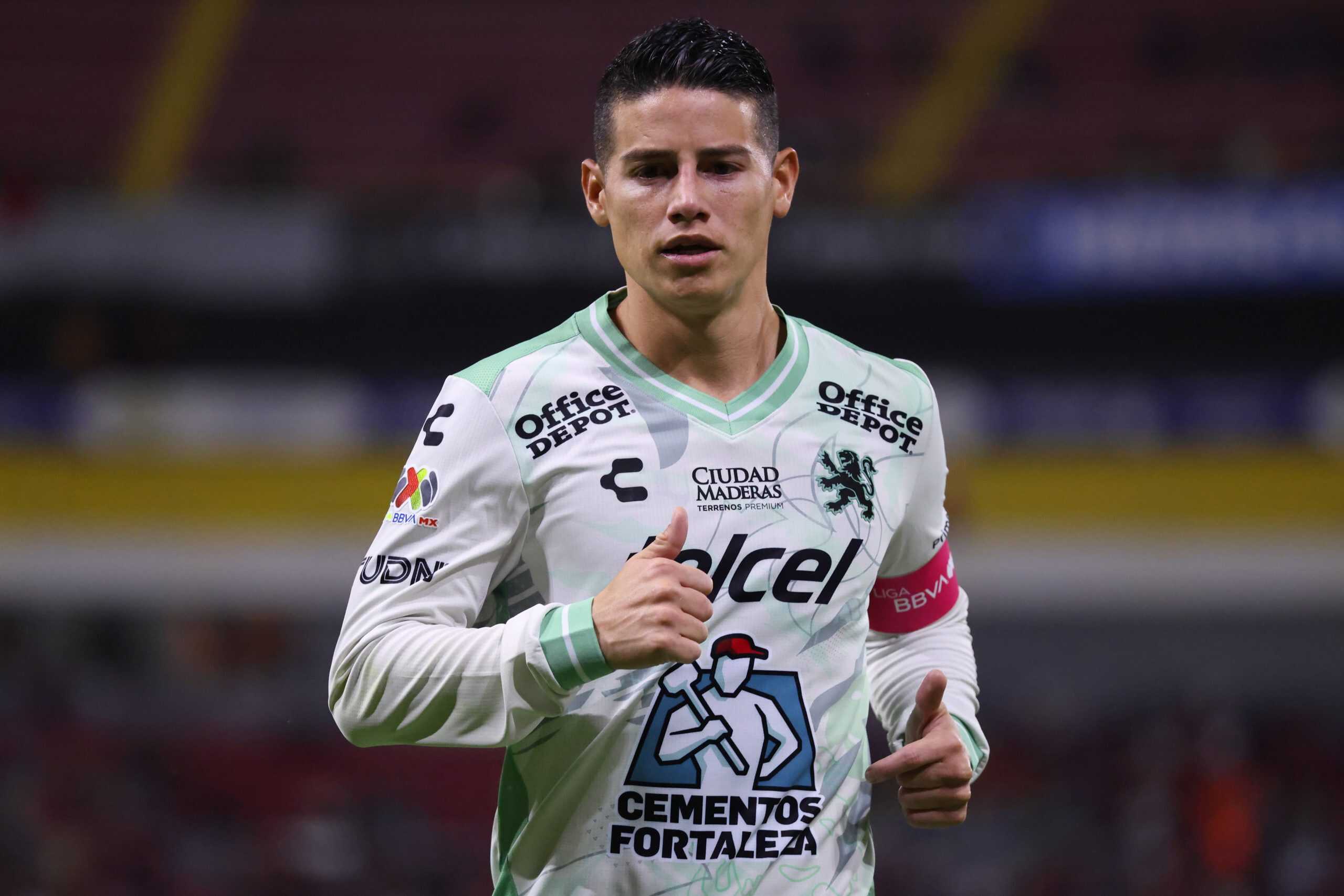 James Rodríguez no seguirá con León: la directiva decidió no renovarlo tras el Apertura 2025