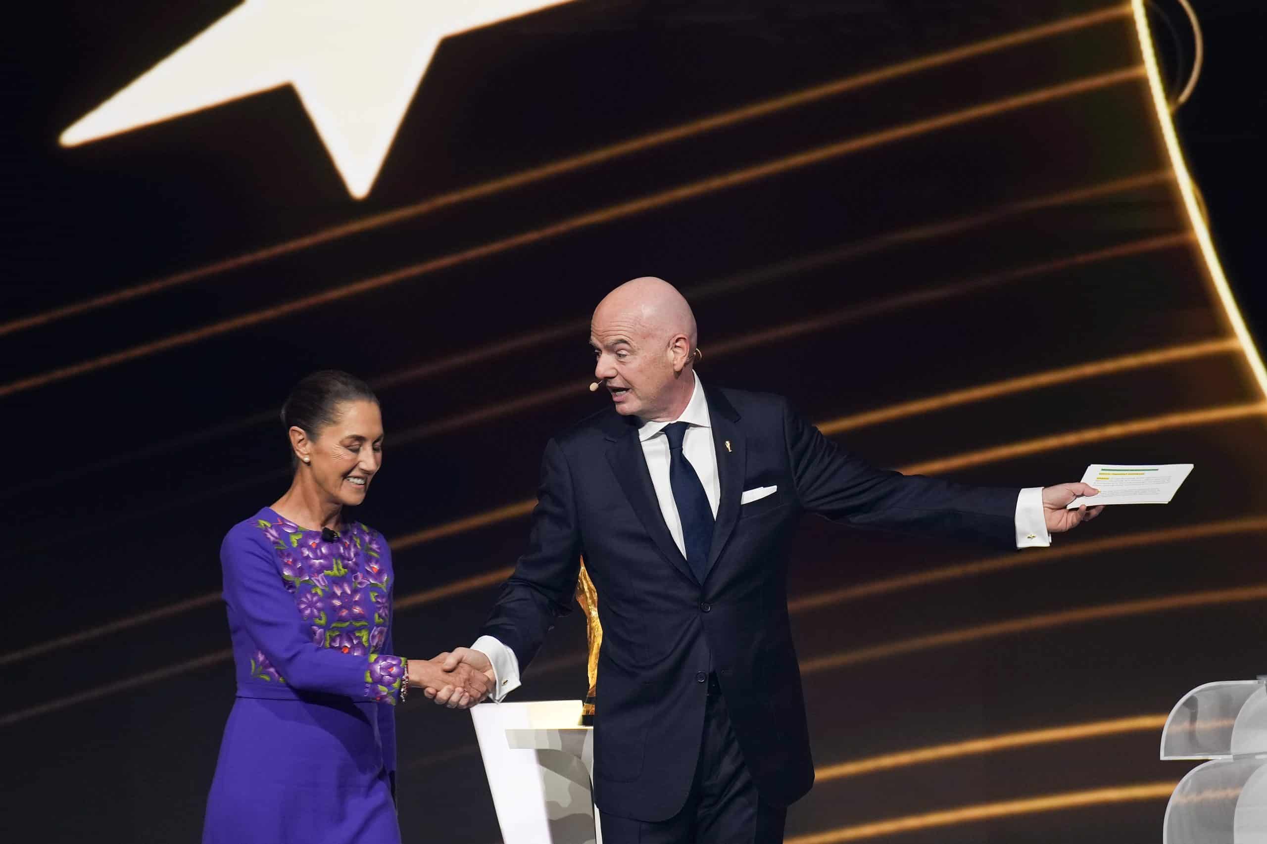 Sheinbaum garantiza seguridad rumbo al Mundial 2026 y agradece respaldo de Infantino