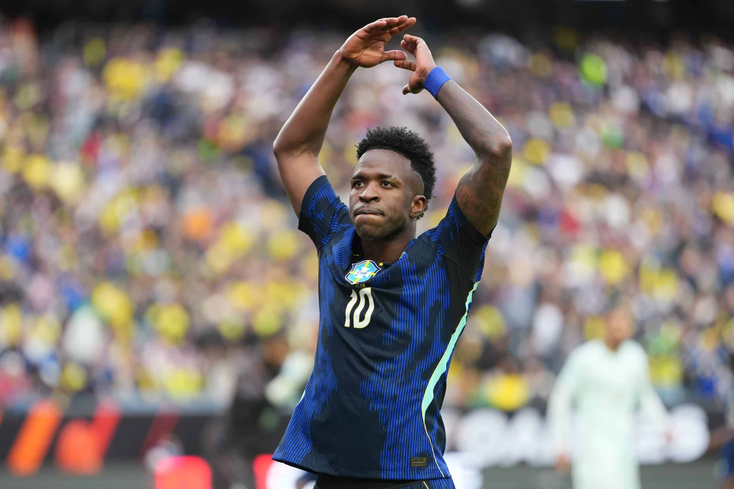 El peso del ’10’: Vinicius Júnior no logra replicar su magia blanca con la Canarinha