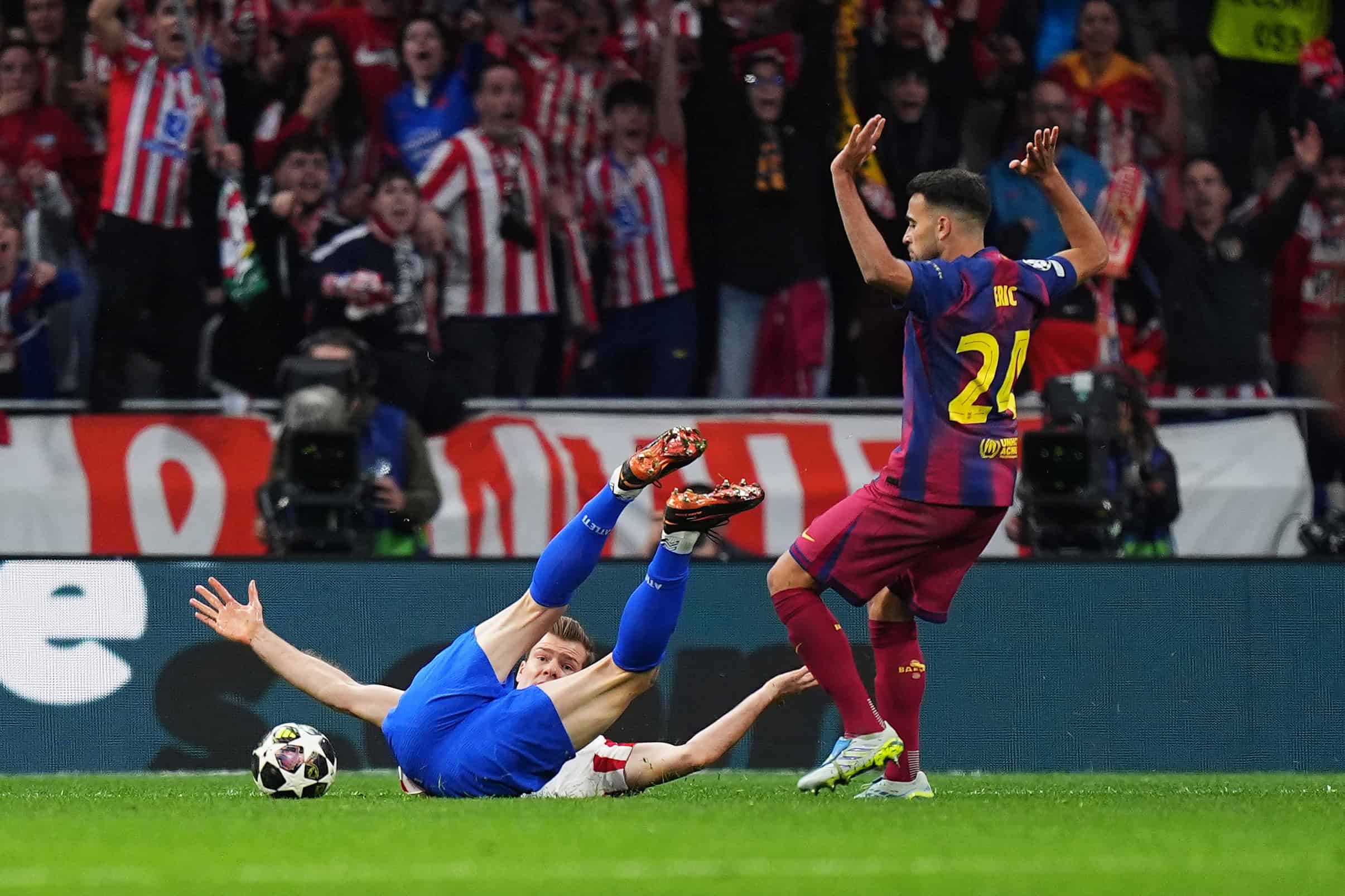 El «Fantasma del Montjuïc» se muda al Metropolitano: Eric García y la roja que hundió al Barça