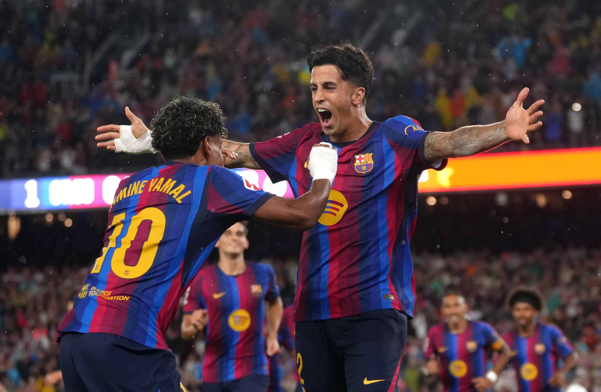 João Cancelo recupera protagonismo en el Barcelona y sorprende con su impacto goleador
